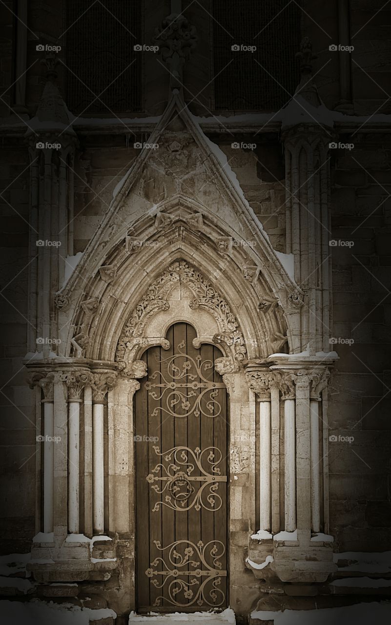 Church door