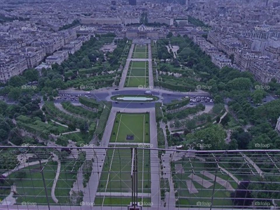 Paris, view from the Tour Eiffel