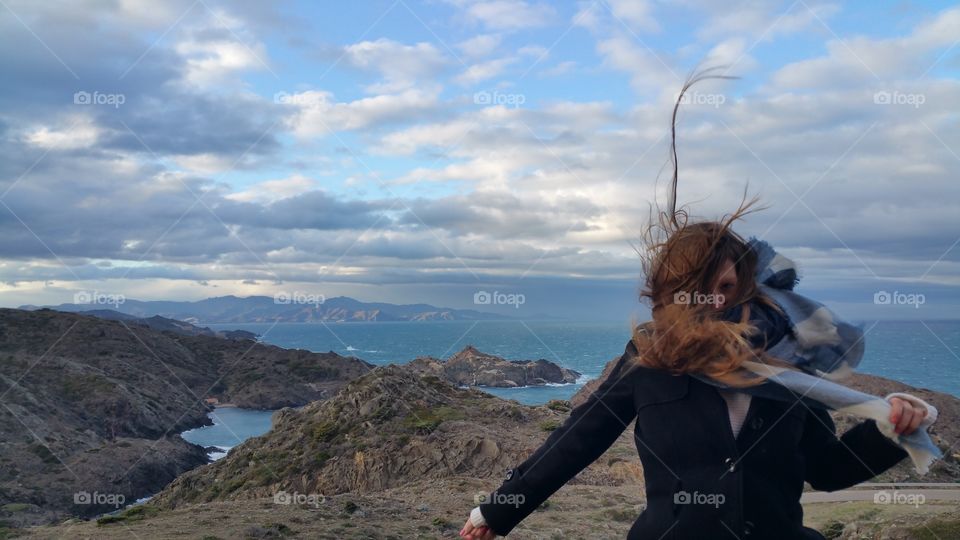 Windy and beautiful Cap de creus