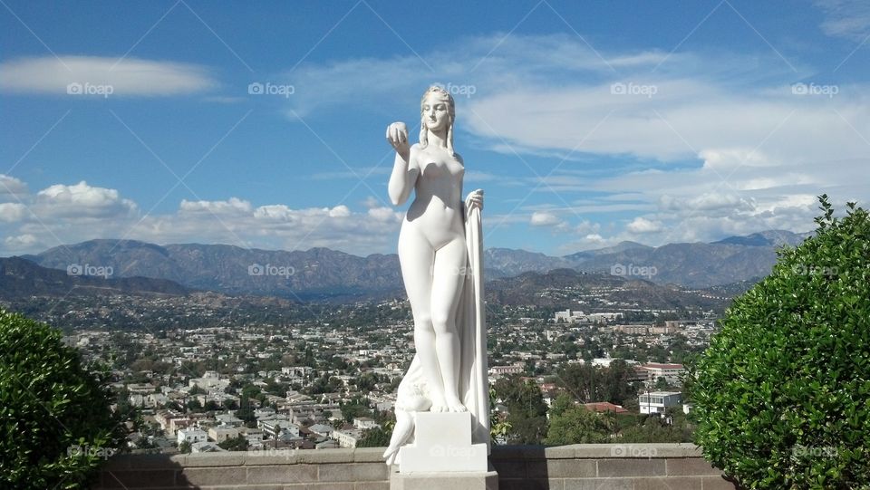 Statue on a Hill