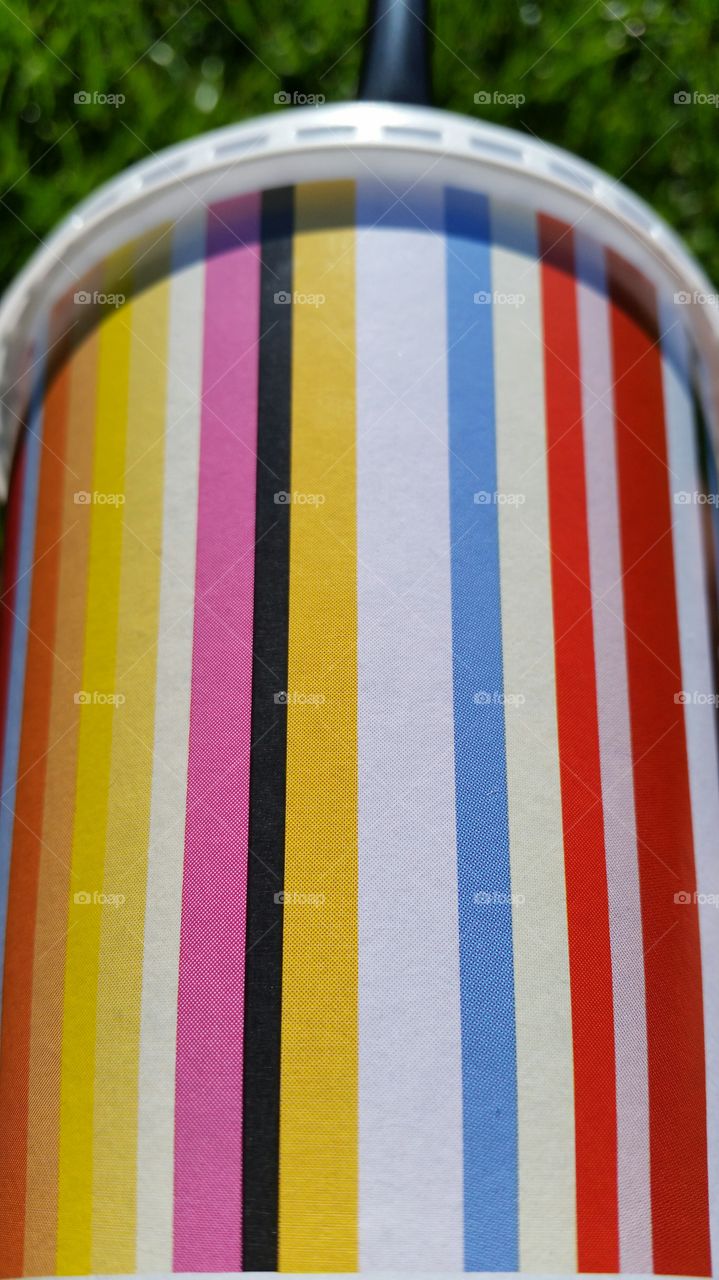 Colors of a coffee cup