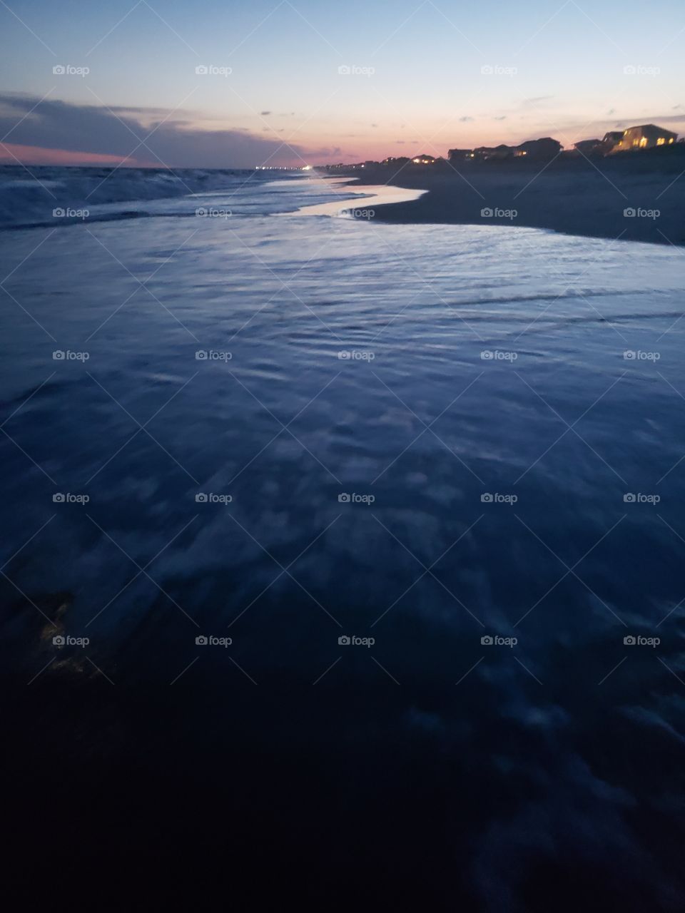 North Carolina beach sunset emerald isle