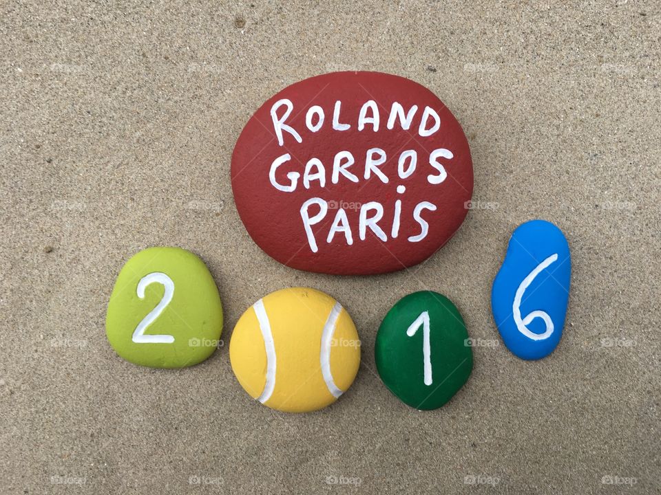 2016 Roland Garros, Tennis Grand Slam Competition, Paris, France