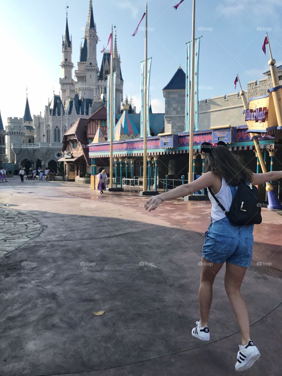 Skipping Through Disney World