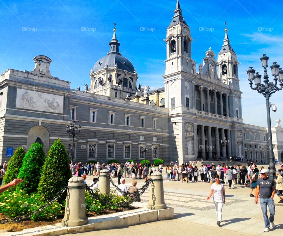 Madrid real palace