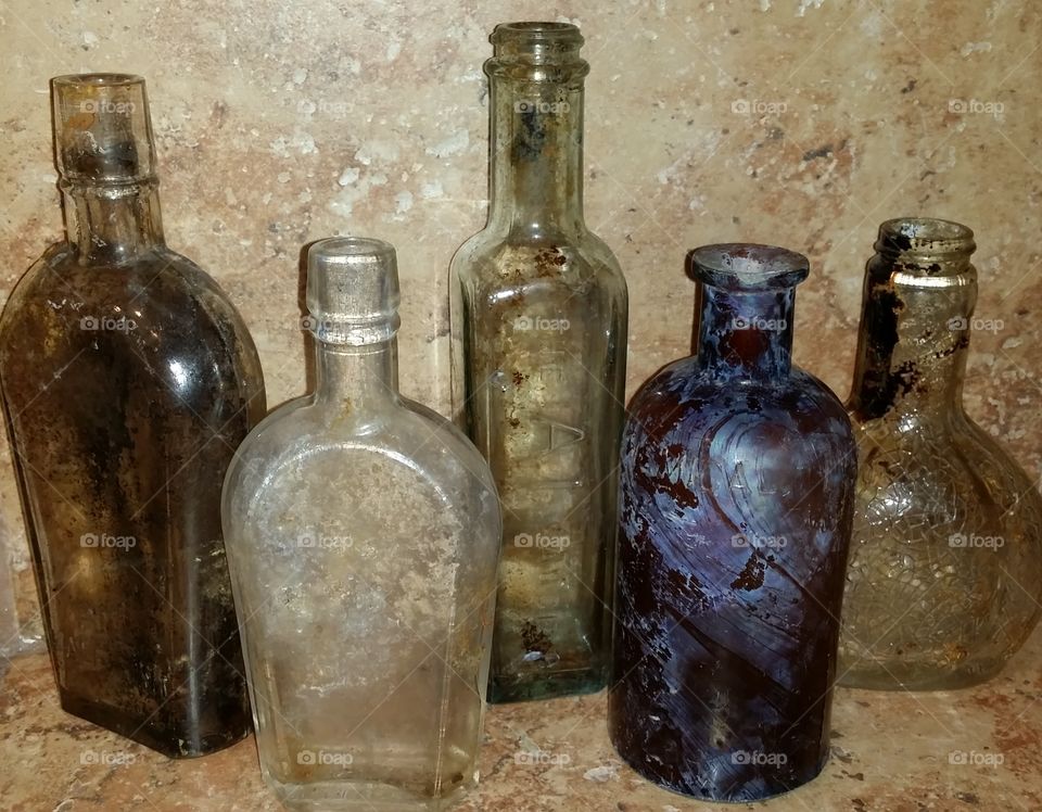 old bottles