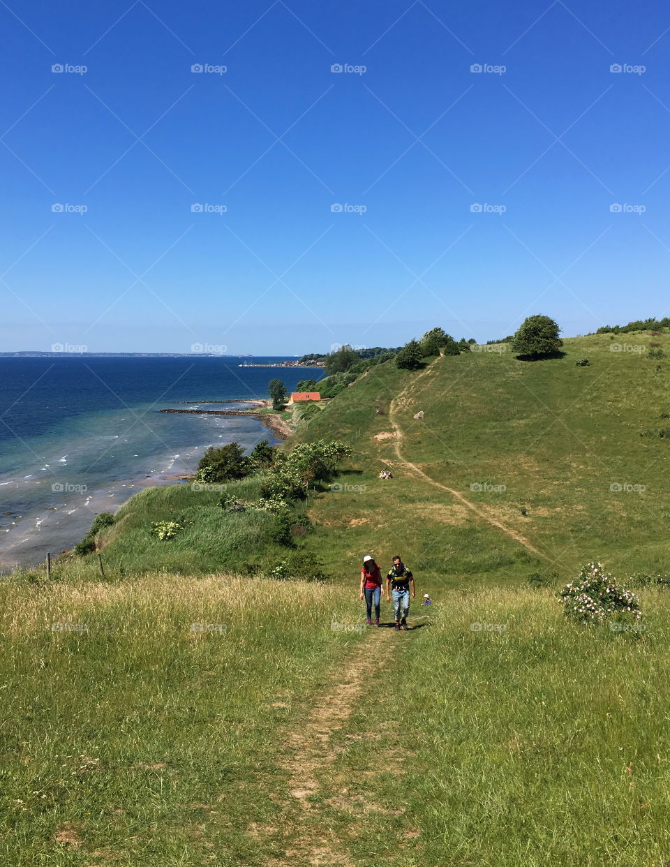 Hikers, Skåne, Sweden