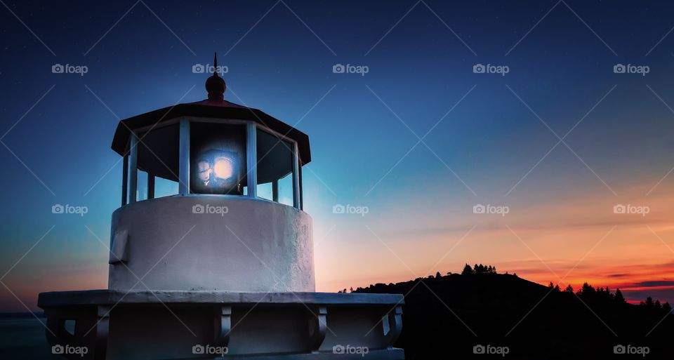 Low angle view of lighthouse