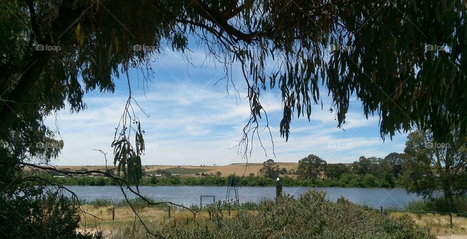 Tranquility by the mighty Murray River