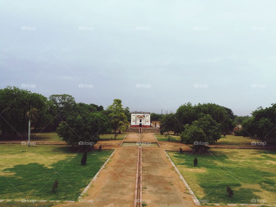 humayun's tomb, delhi, india