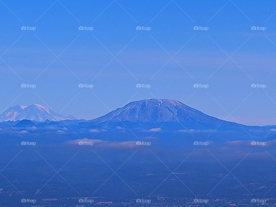 Mt St Helen's From above