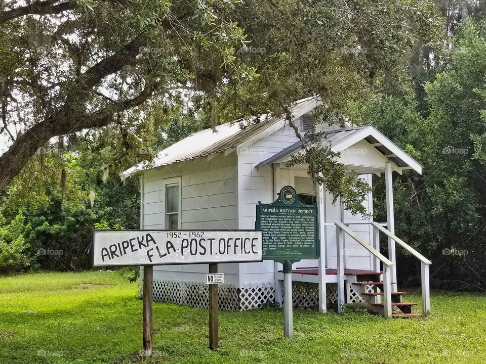 Historical Post office Aripeka Fl