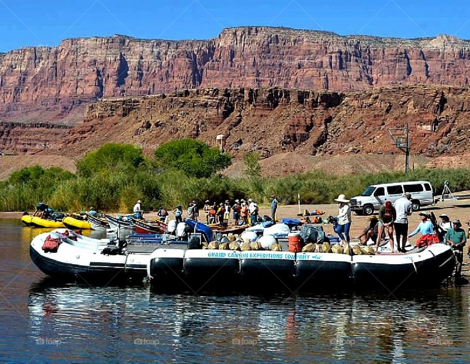 Rafting the Colorado River
