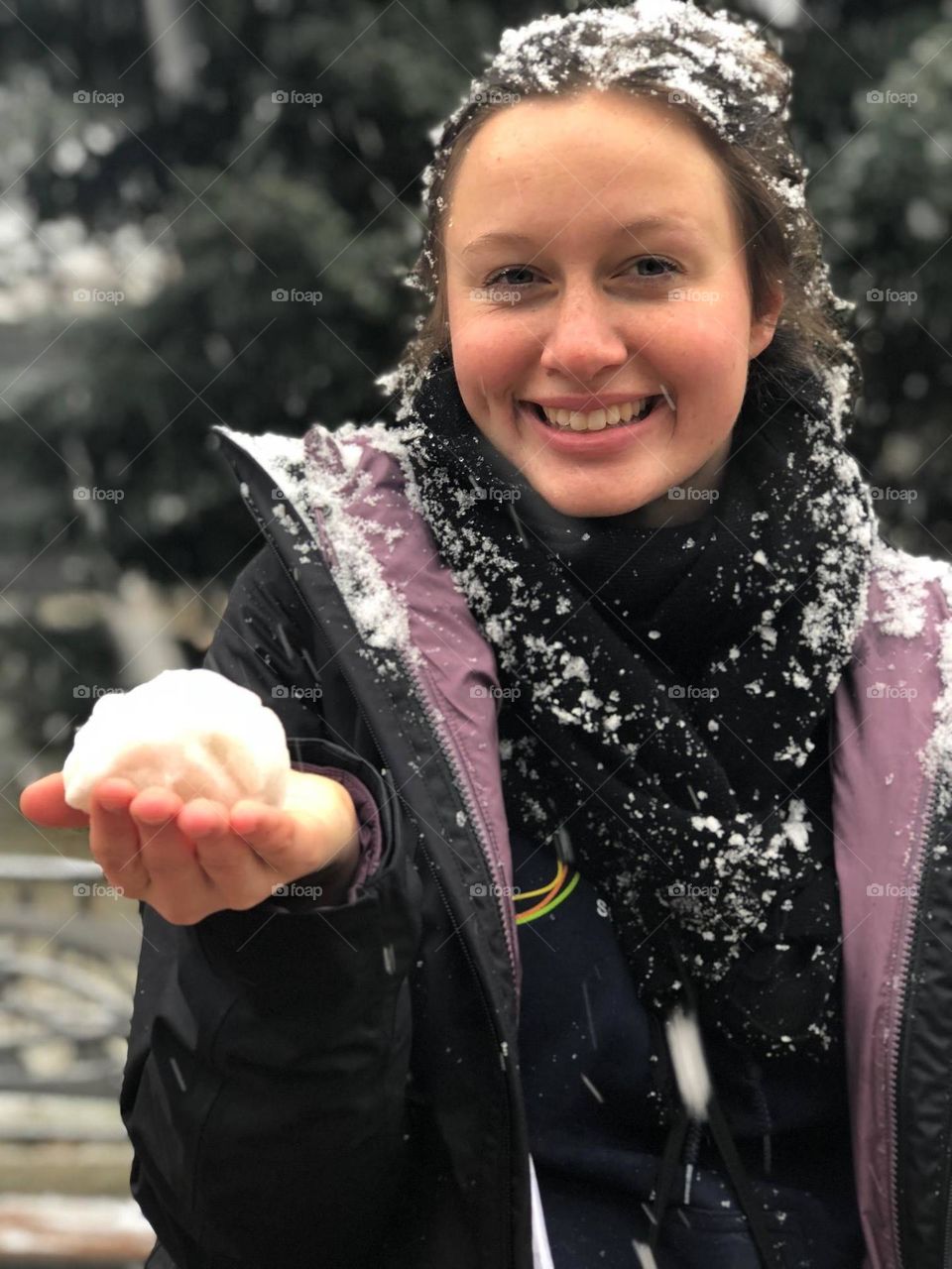 Fall vs. Winter: a freak snowfall in a typically warm Mediterranean climate!