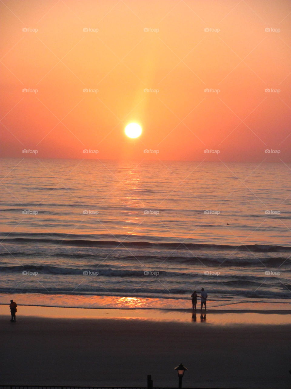 Sunset, Water, Dawn, Beach, Evening