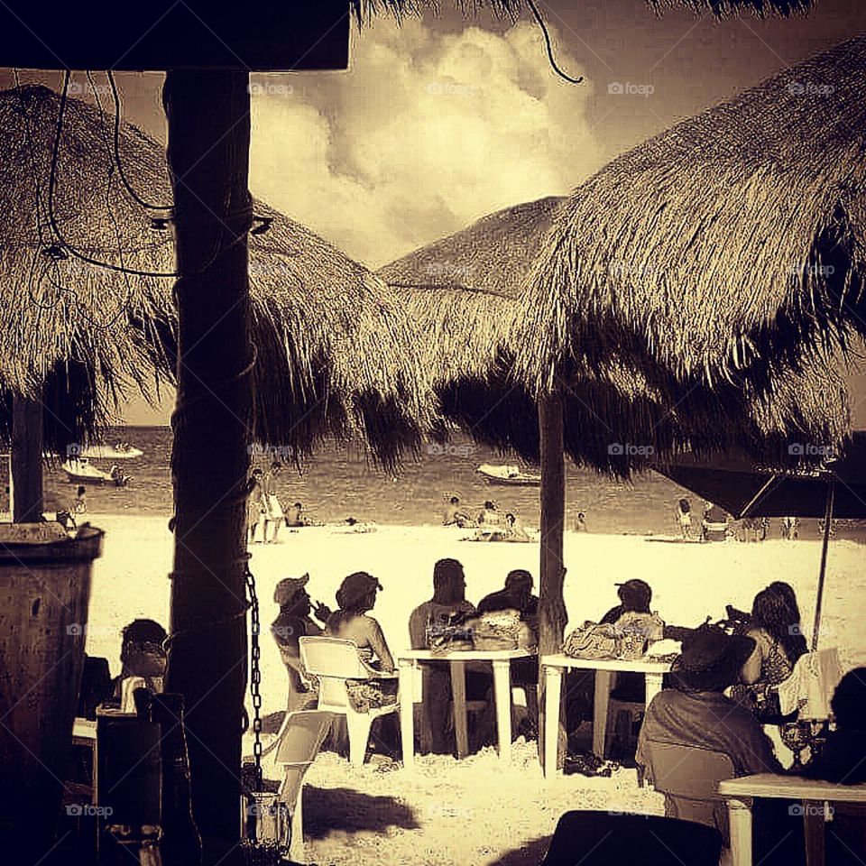 People, Group, Group Together, Recreation, Beach