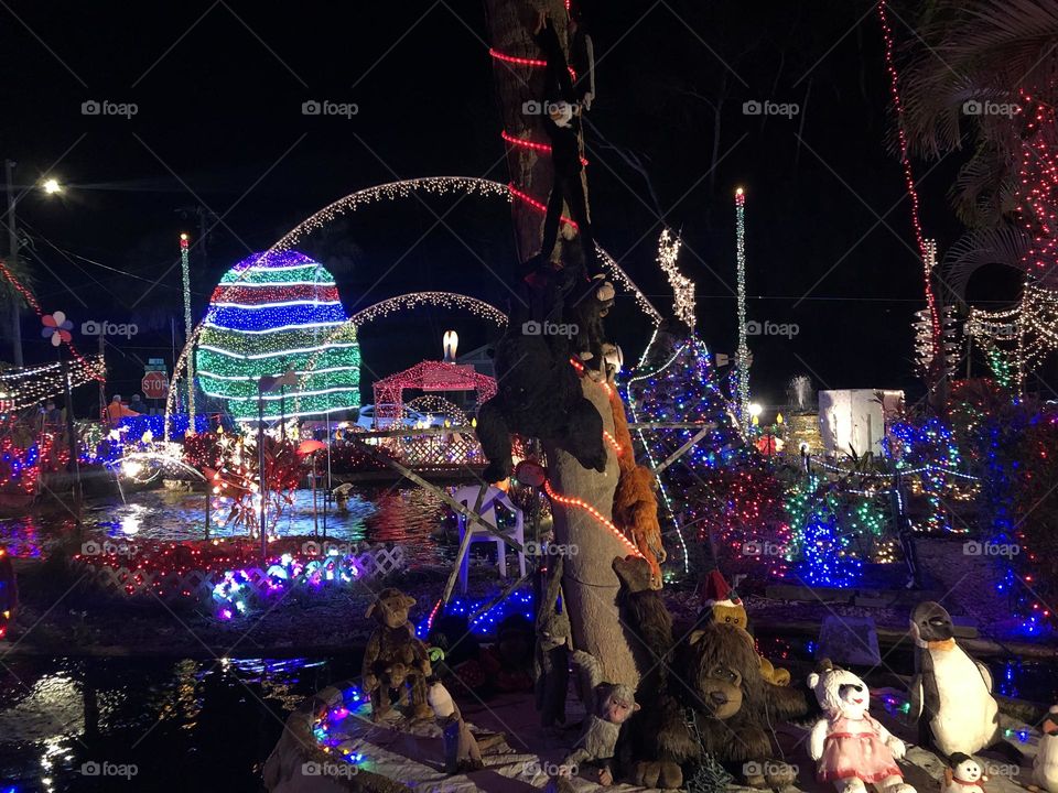 Oakdale Christmas Lights Display St. Petersburg, FL