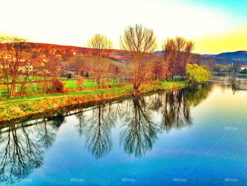 river mirror