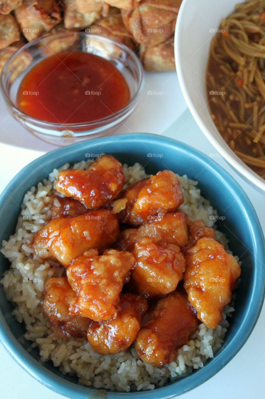 sweet and sour chicken