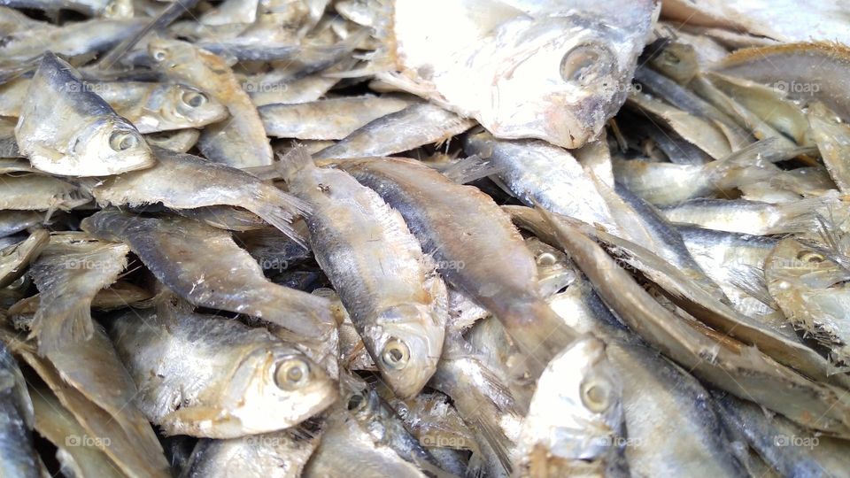 Salted fish that is ready to be cooked