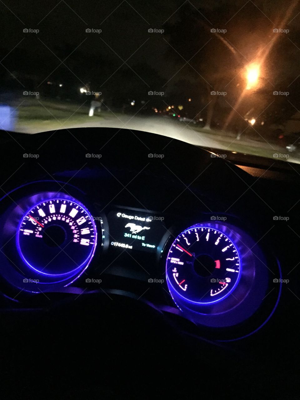 Night time drive 