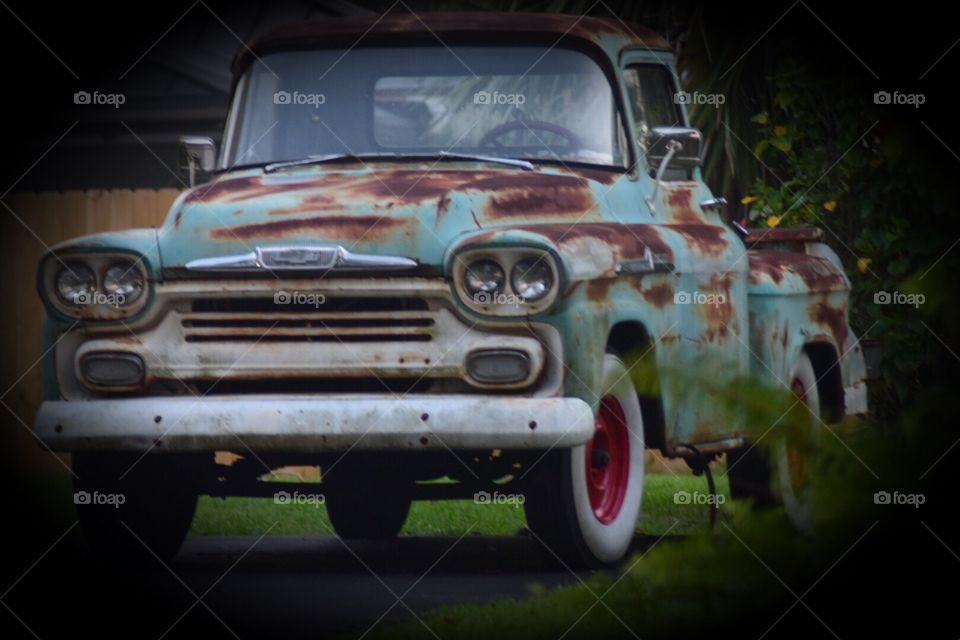 Vintage Chevy pickup
