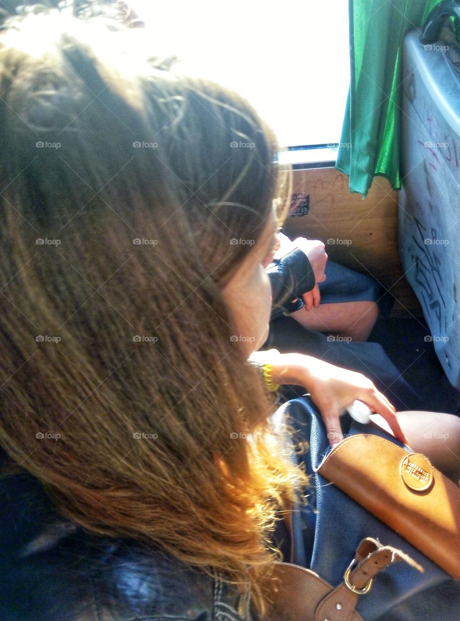 girls in minibus девушки в маршрутке