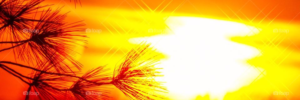 Beautiful sky and sunset