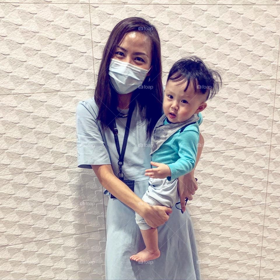 The real side of parenthood is trying to take photos together no matter how blue we get 