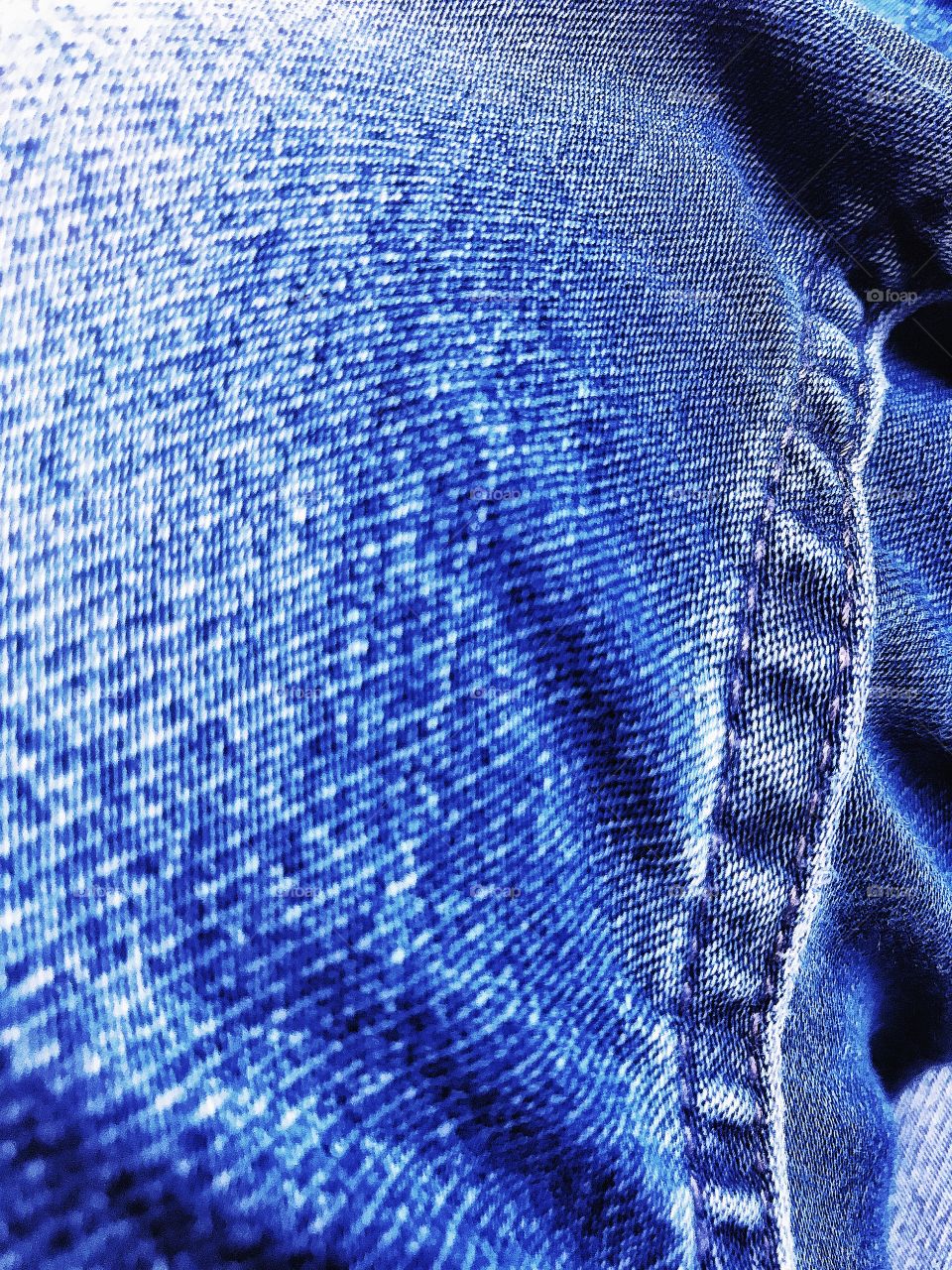 Part of jeans 