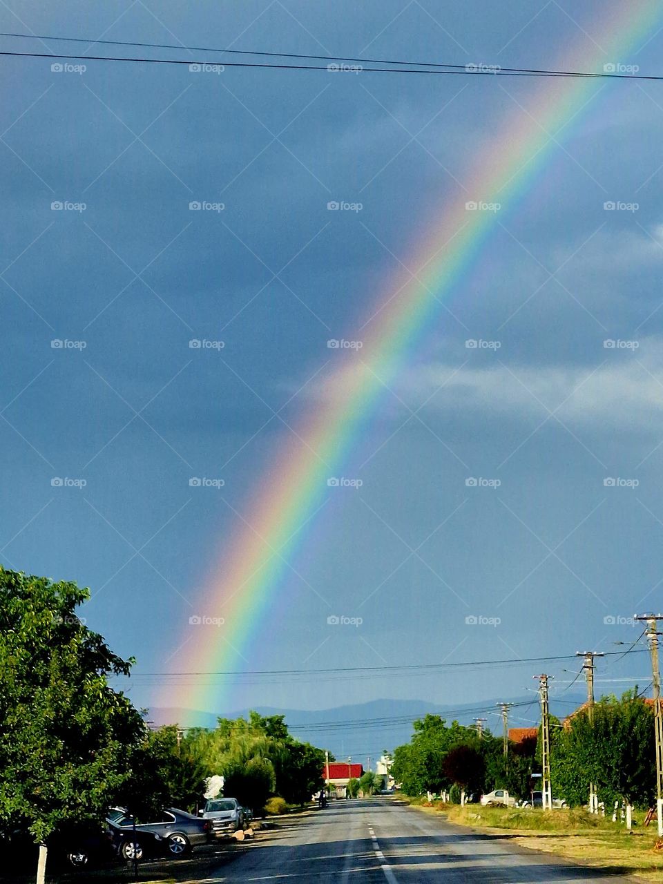 the road to the rainbow