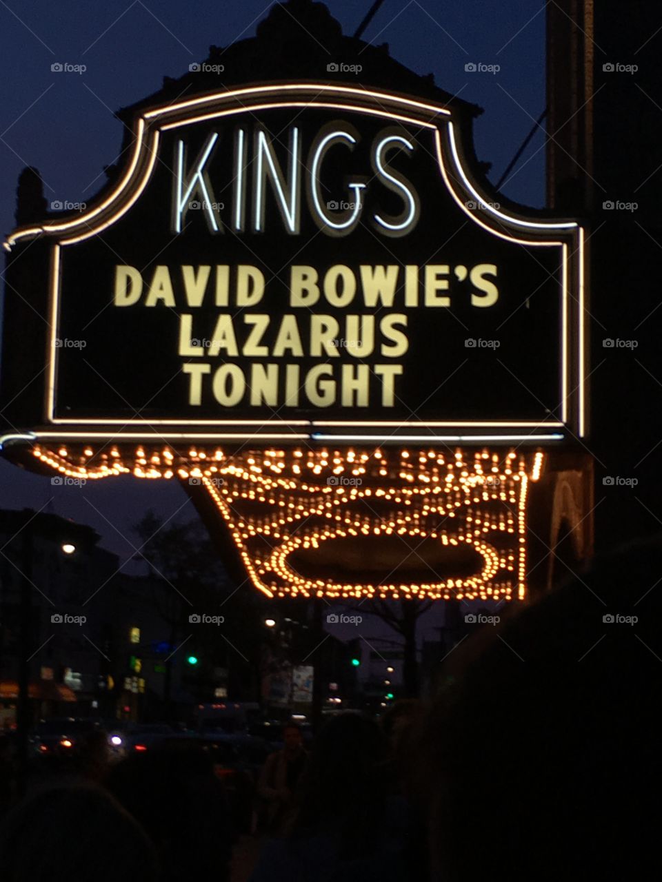David Bowie’s Lazarus - Kings Theatre - Brooklyn - New York City 
