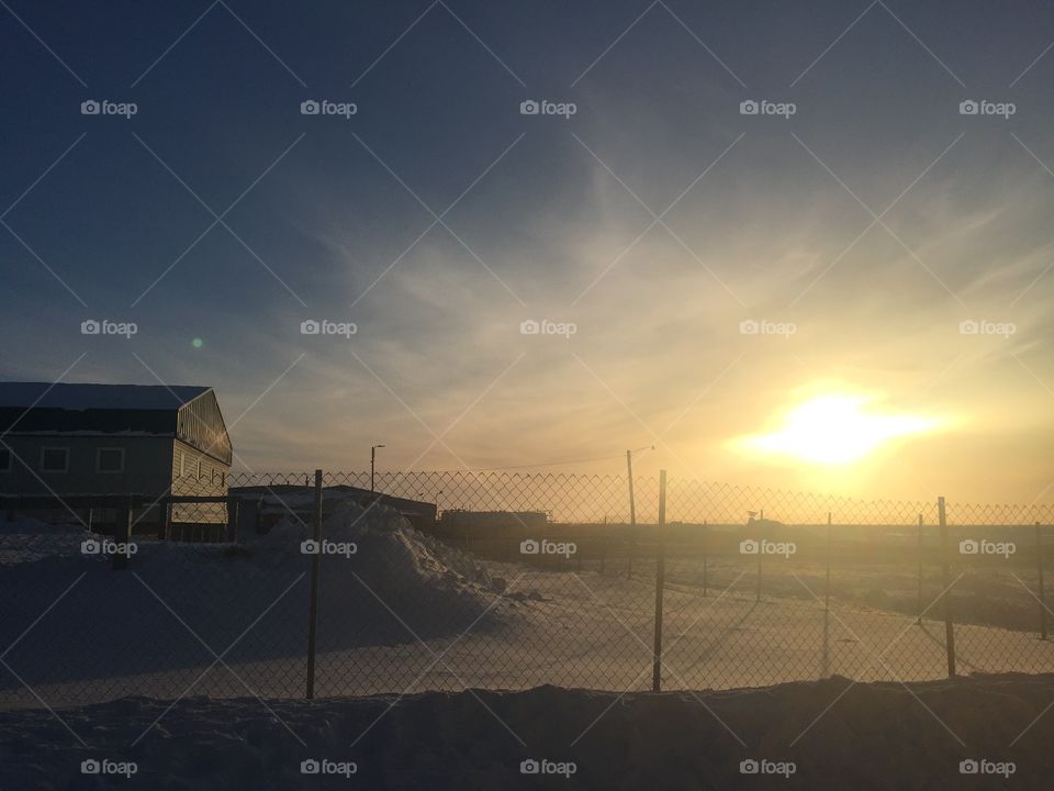 Sunset Utqiagvik 