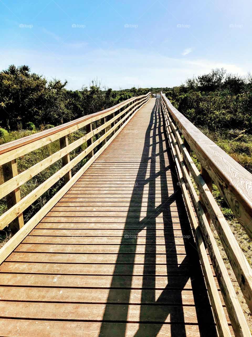 Bridge leading to Matanzas Inlet