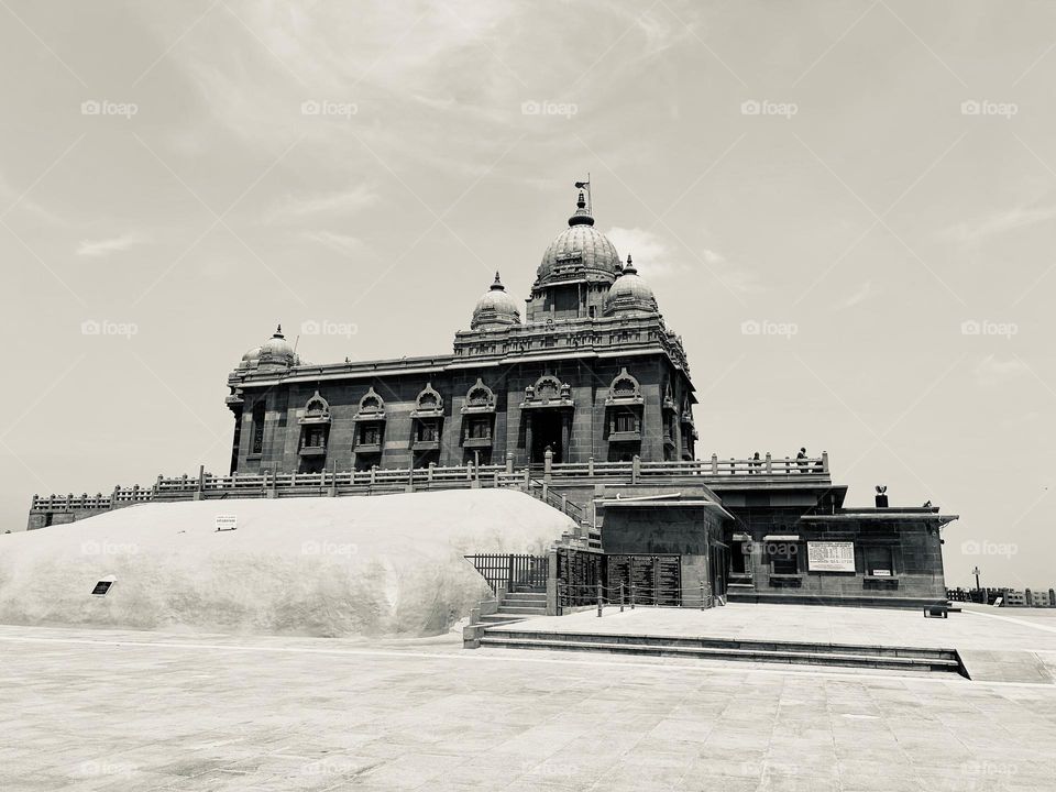 Architecture photography - Vivekananda Rock Memorial 