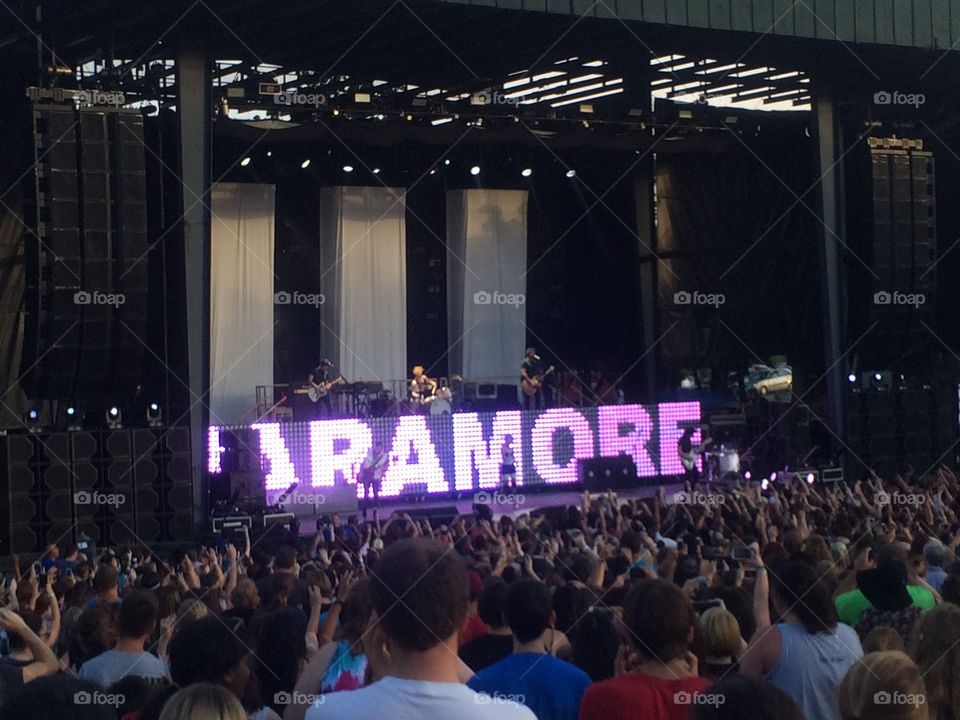 Paramore concert