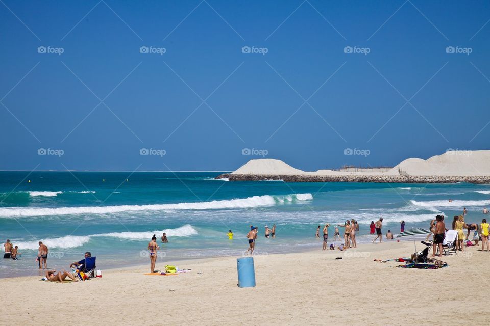 Beach in Dubai