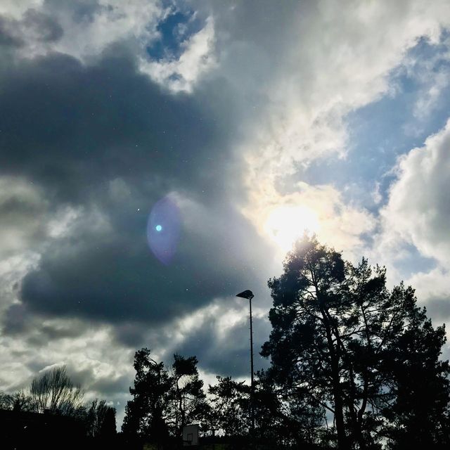Clouds sky sunshine