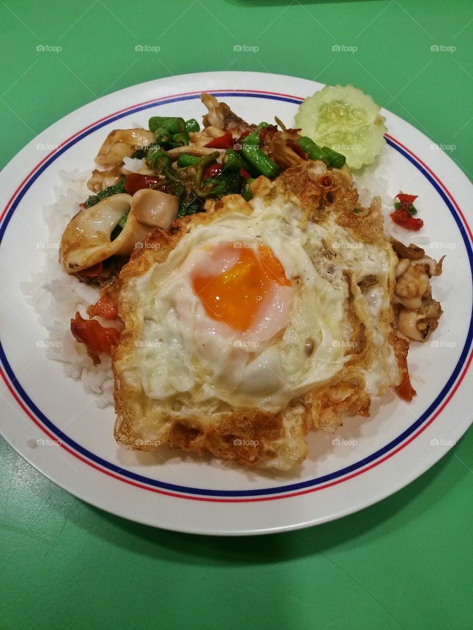 fired rice with egg