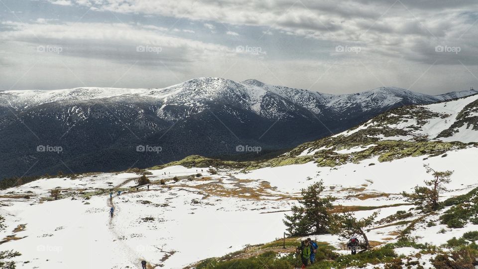 Paisaje, sierra de Madrid