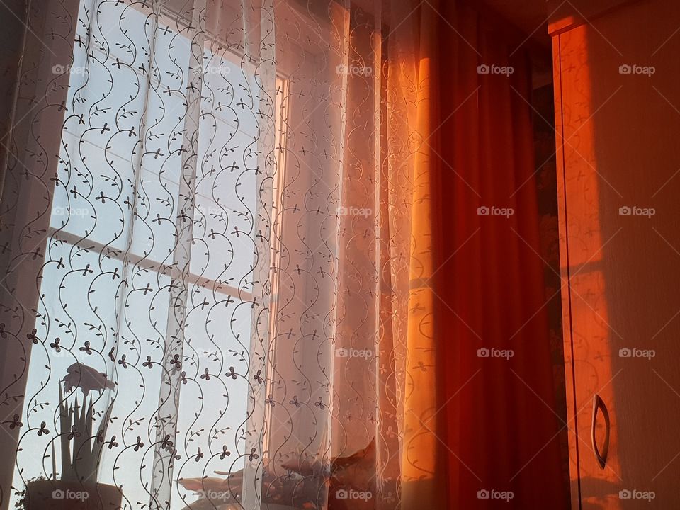 Морозный солнечный день