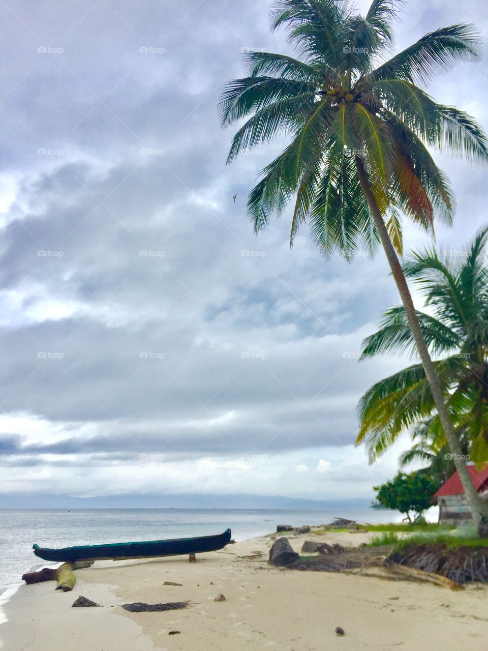 Island at San Blas in Panama