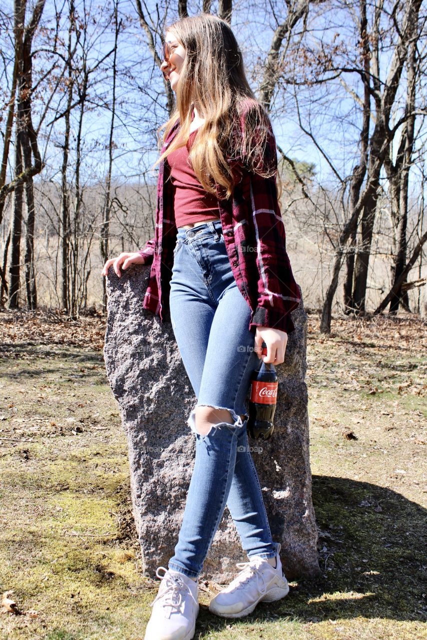 Coca Cola During a Hike