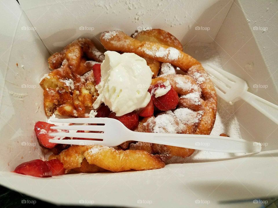 Gluten free funnel cake