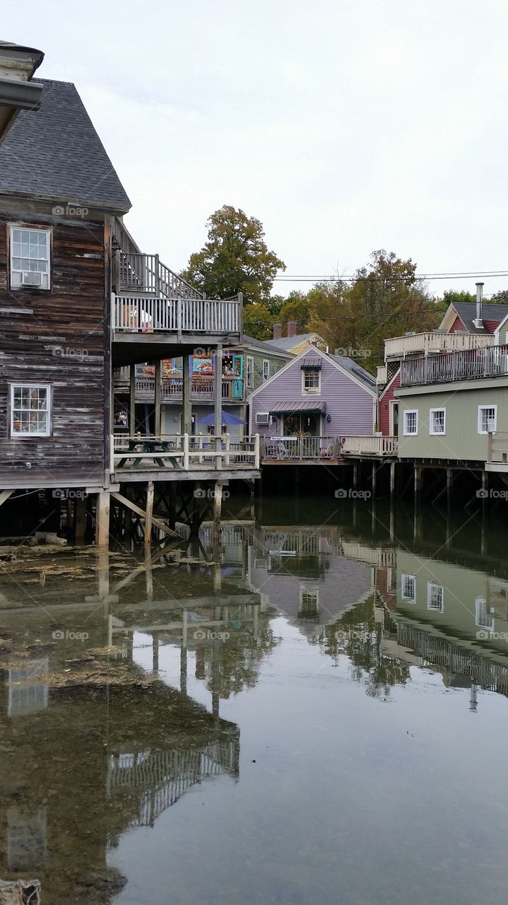 Shopping  Area on Stilts