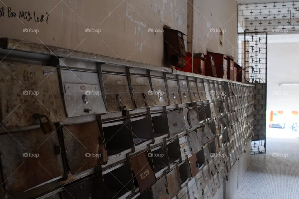 mailbox in old flat