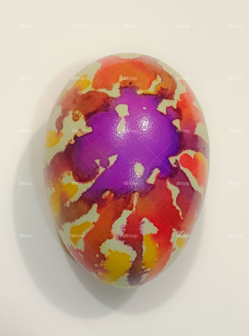 Colored Easter egg
