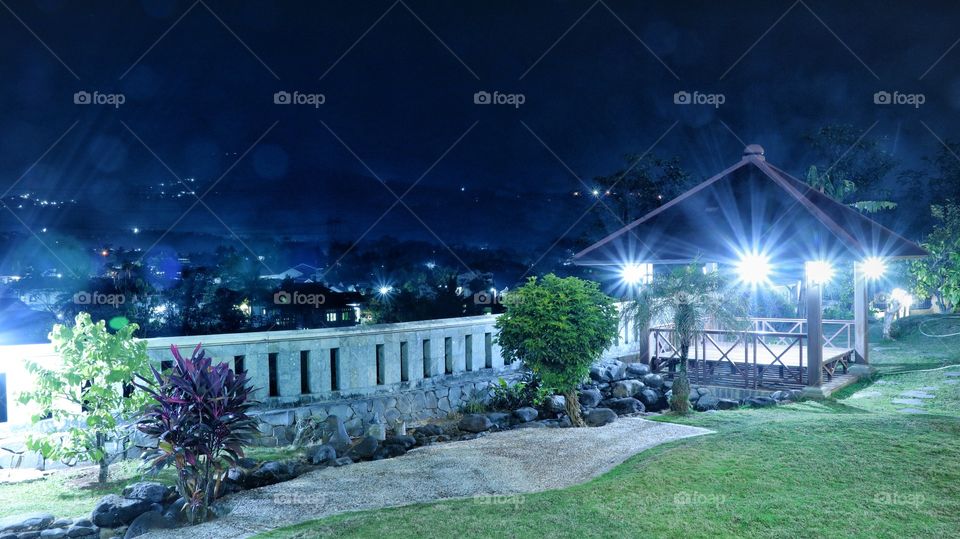 spooky house with orbs everywhere