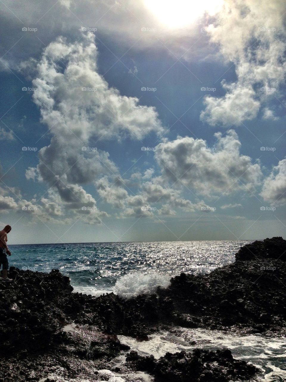 The Sun in the cloud