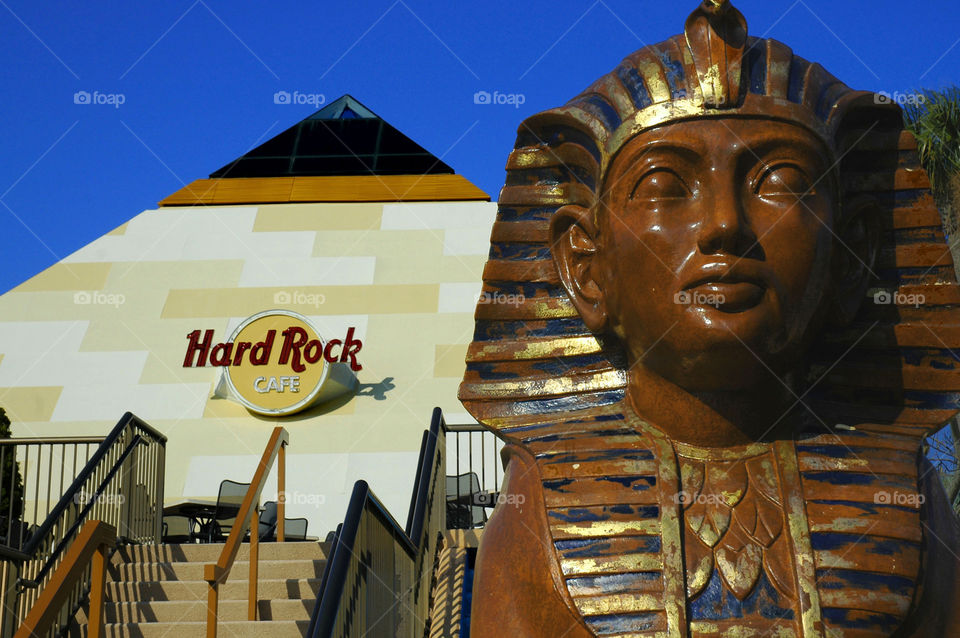 Hard Rock. The iconic hard rock café in Myrtle Beach South Carolina.